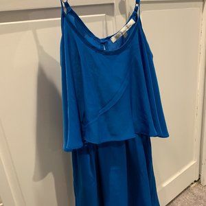 Mini Dress — Royal blue